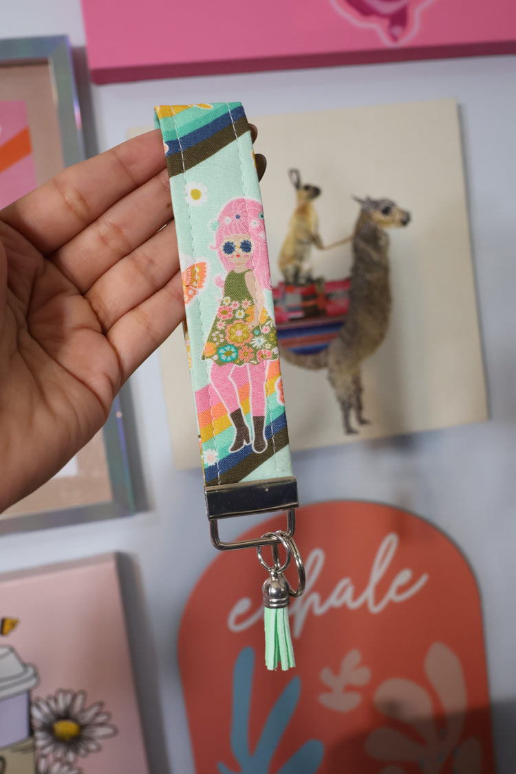 Girl keychain